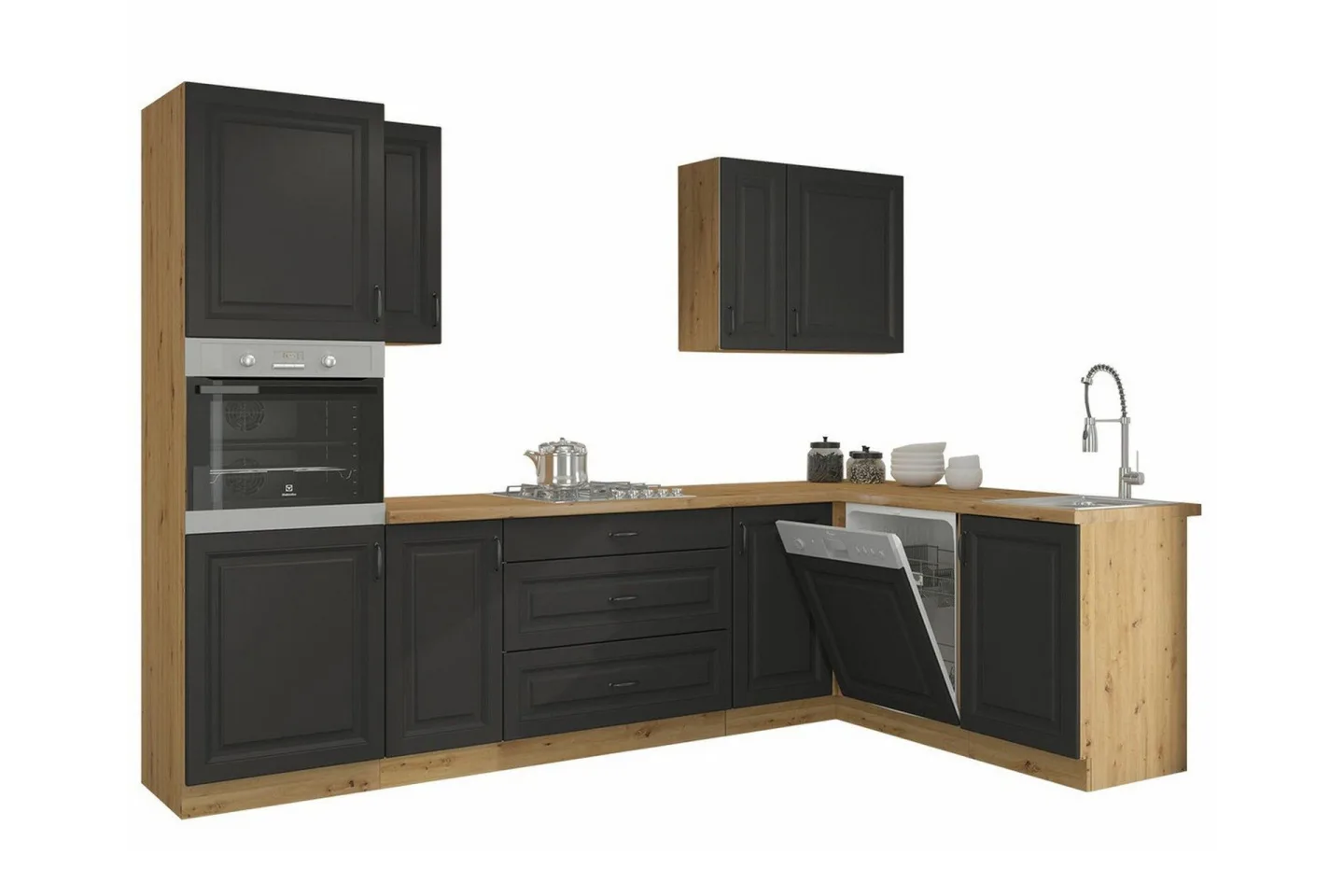 Templemore Möbelset För Kök & Matplats Brown/Wood -
