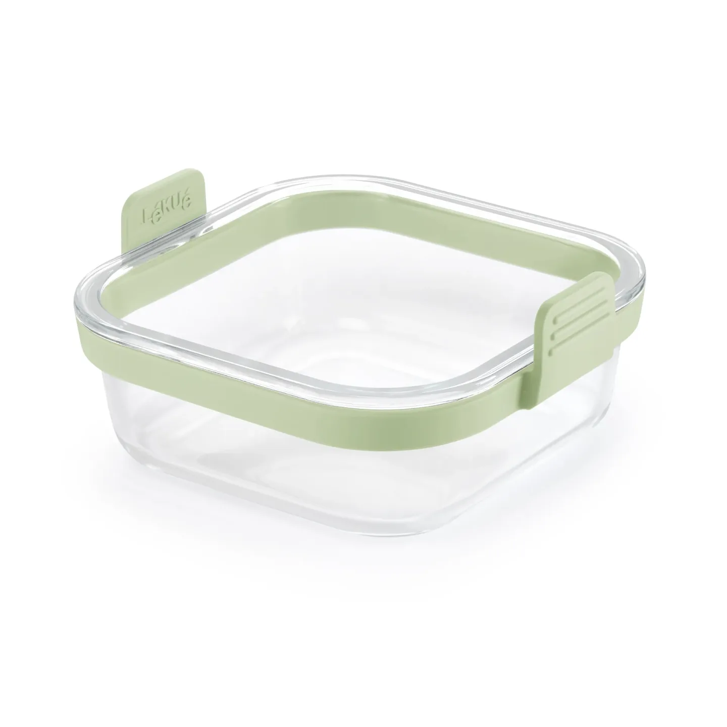 Lékué Lékué Air Fryer eckige Glasform Transparent