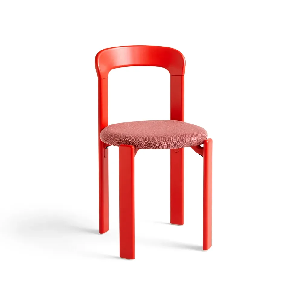 HAY Rey klädd stol Steelcut trio 636 scarlet red