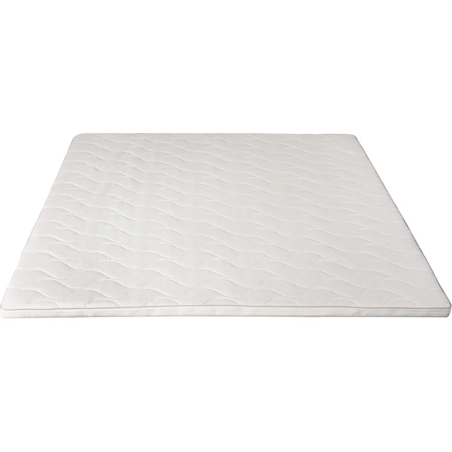 Modular Topper Jana Weiss Gelschaum/100% Polyester 160 x 200 cm