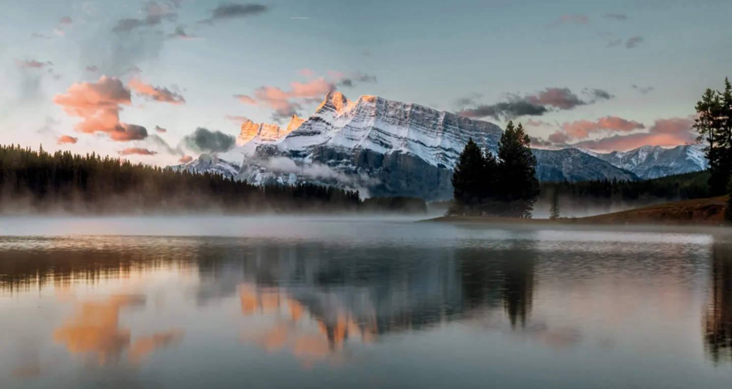 image LAND Glasbild Winterberge | Schubiger Möbel