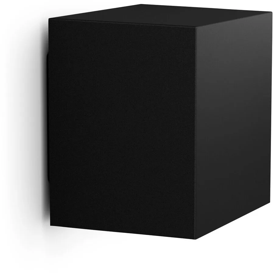 Resonate LED-Außenwandlampe schwarz RGBW, IP44 - Philips Hue - Modern - Metall - Eckig