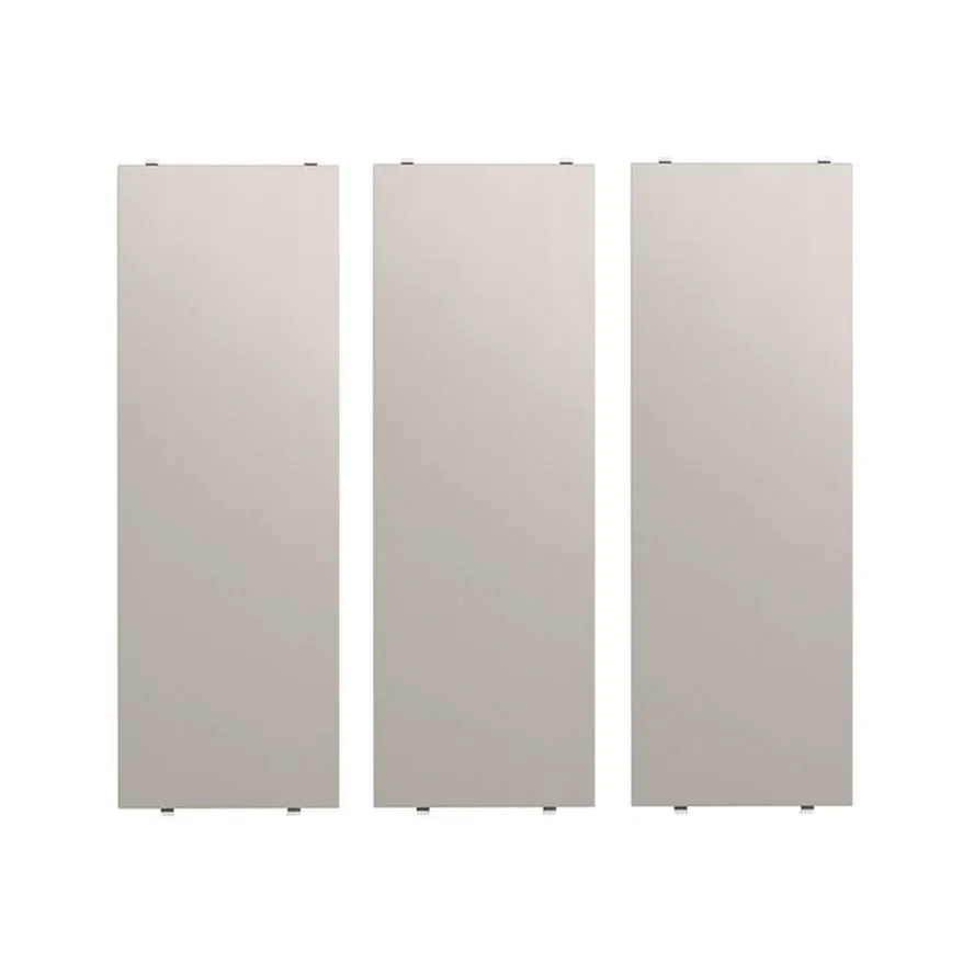 String String Regalboden Beige, 58x20 cm, 3er Pack