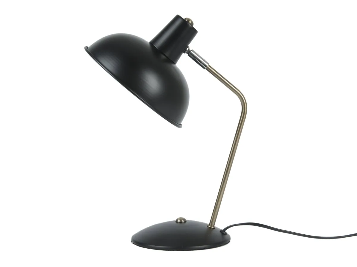 Leitmotiv - Hood 38cm - Skrivbordslampa - Svart