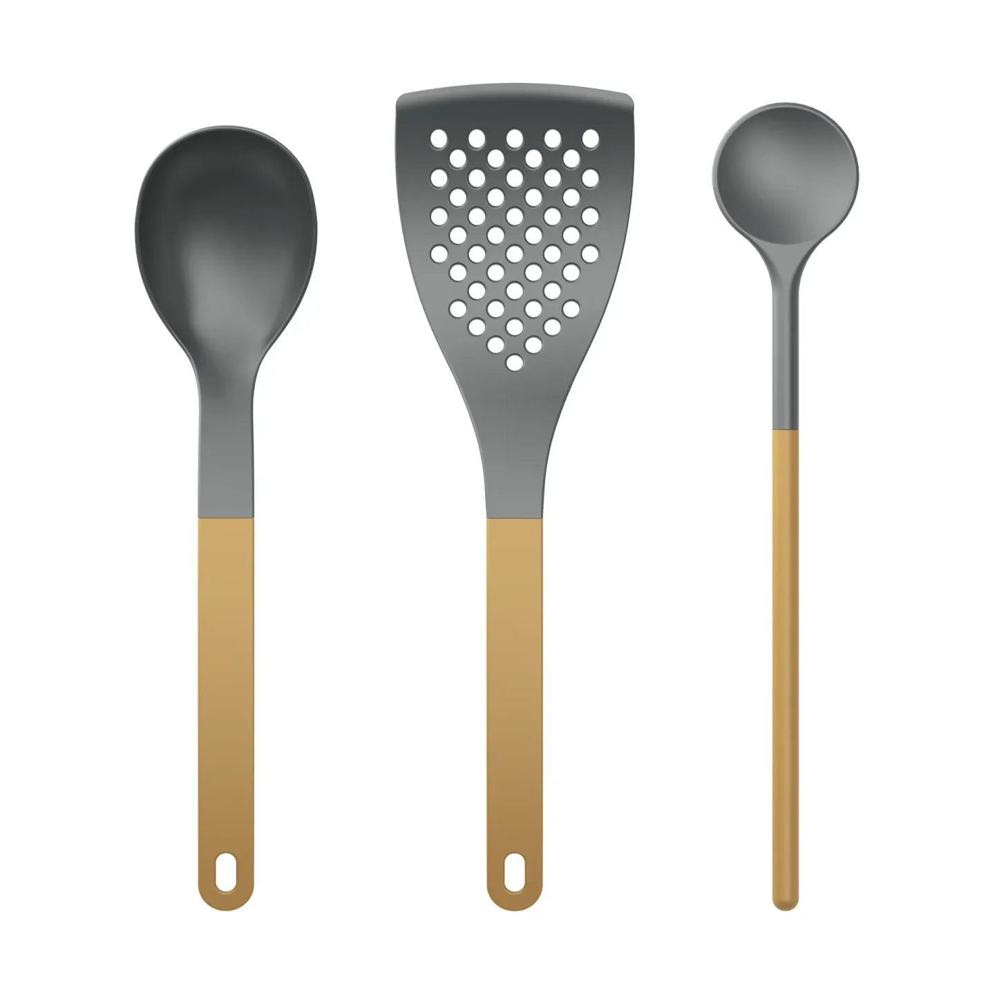 Rosti Optima Küchenutensilien 1 3 Teile Curry Nylon