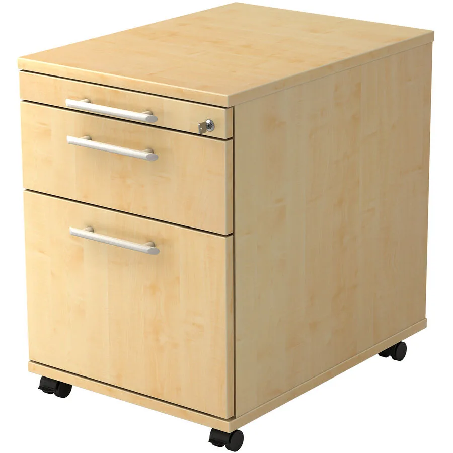 Rollcontainer Office Ahorn Holzwerkstoff B 42.8 H 59 cm