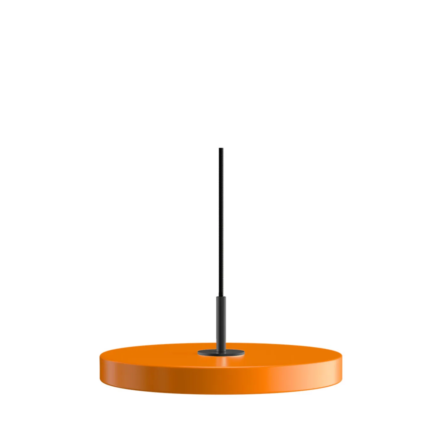 Asteria Plus Pendelleuchte, Ø 30 cm, orange/schwarz - UMAGE - Wohnzimmer - Metall