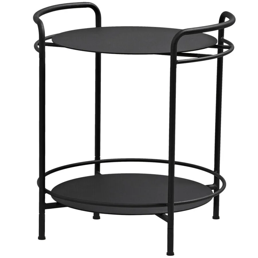 SACKit Beistelltisch Patio black Stoff B 55 H 59 cm