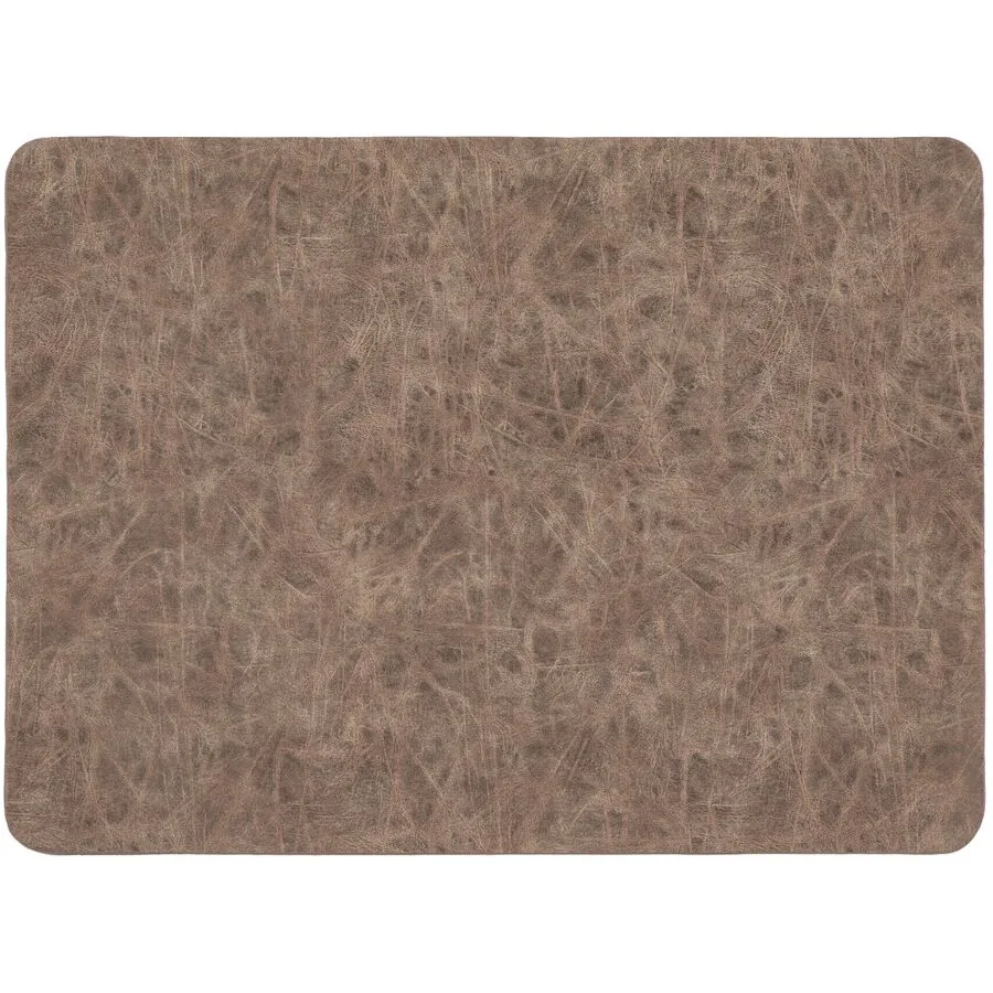 ZICZAC Tischset Truman Braun Kunstleder 33 x 45 cm