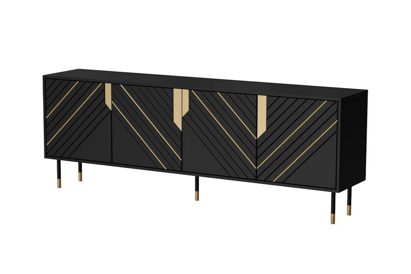 Juniskär Highboard - Svart
