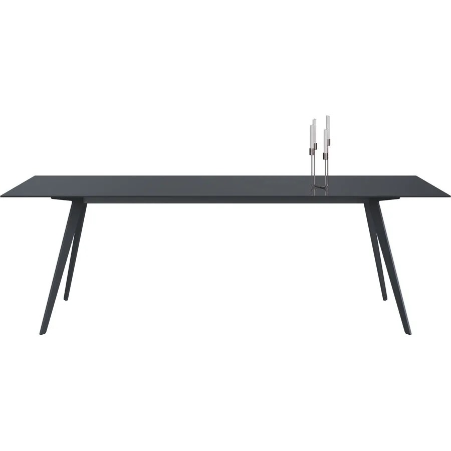 Esstisch Tame graphit Glas B 100 T 230 cm