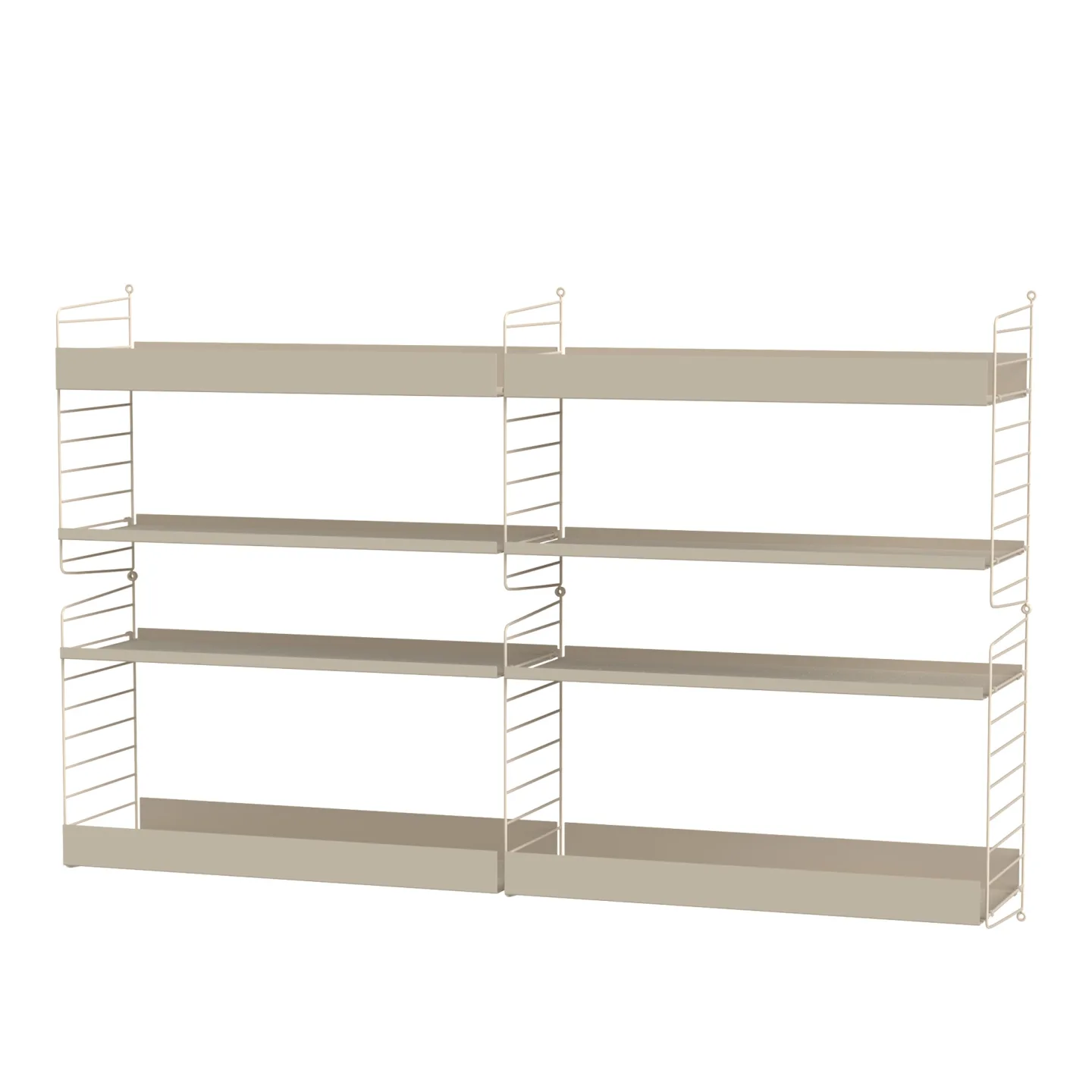 String - Vardagsrum Hyllsystem L Beige / Beige - Hyllor & Hyllsystem - Beige