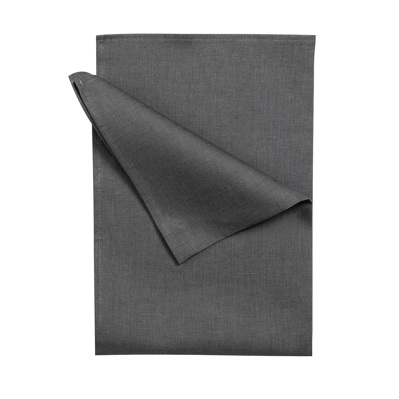 Scandi Living Clean kökshandduk i linne 47x70 cm 2-pack charcoal