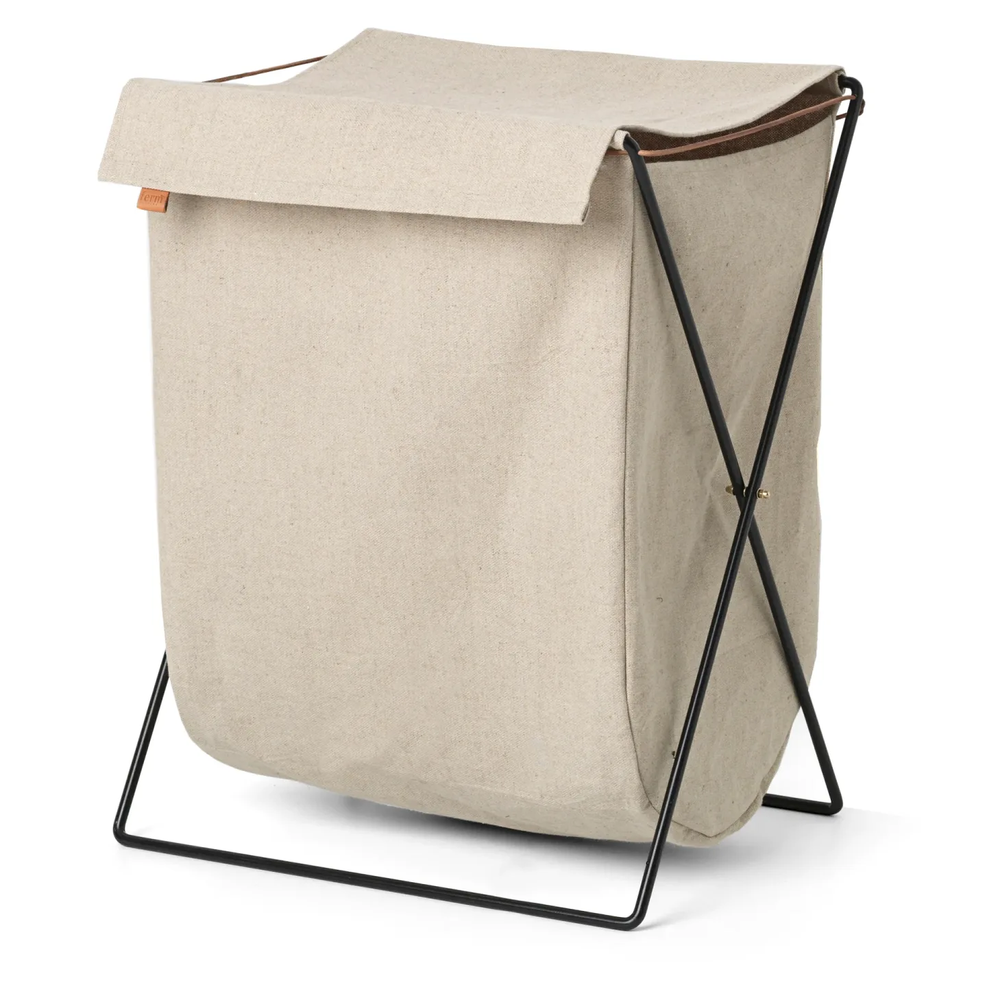 Ferm Living Herman tvättkorg Svart