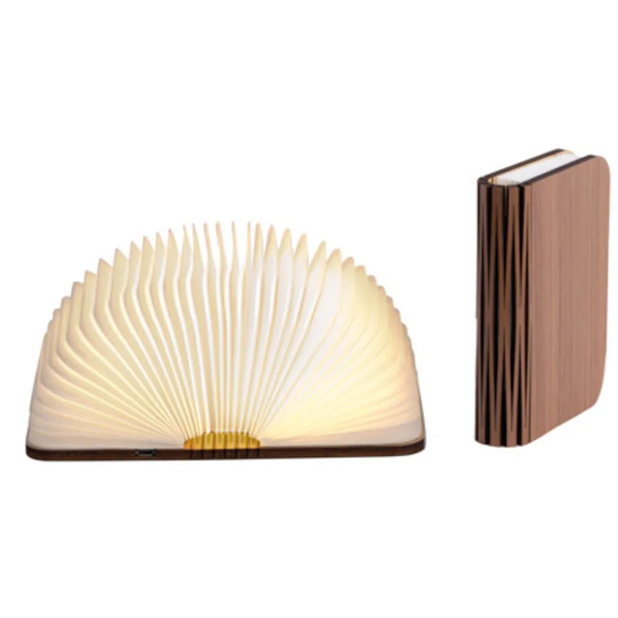 Leuchte Buch Kids holzfarben Holz