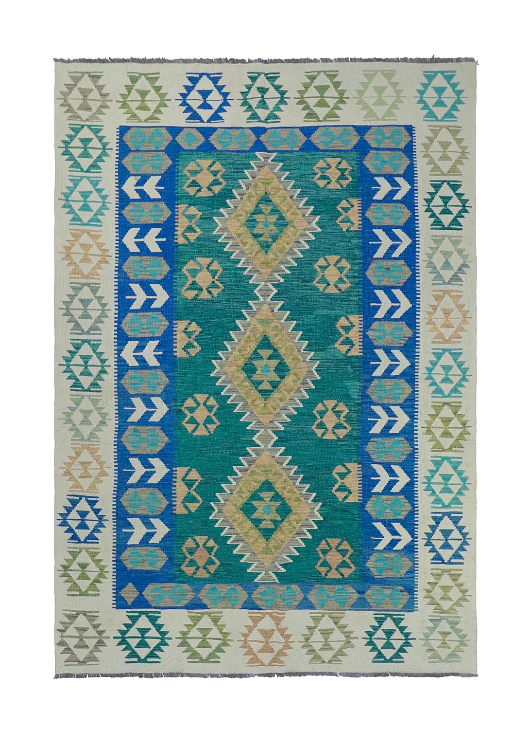 Orientalsk Teppe - Vegi Kelim Hand Woven - 171 x 250 cm (Størrelse: 171 x 250 cm)