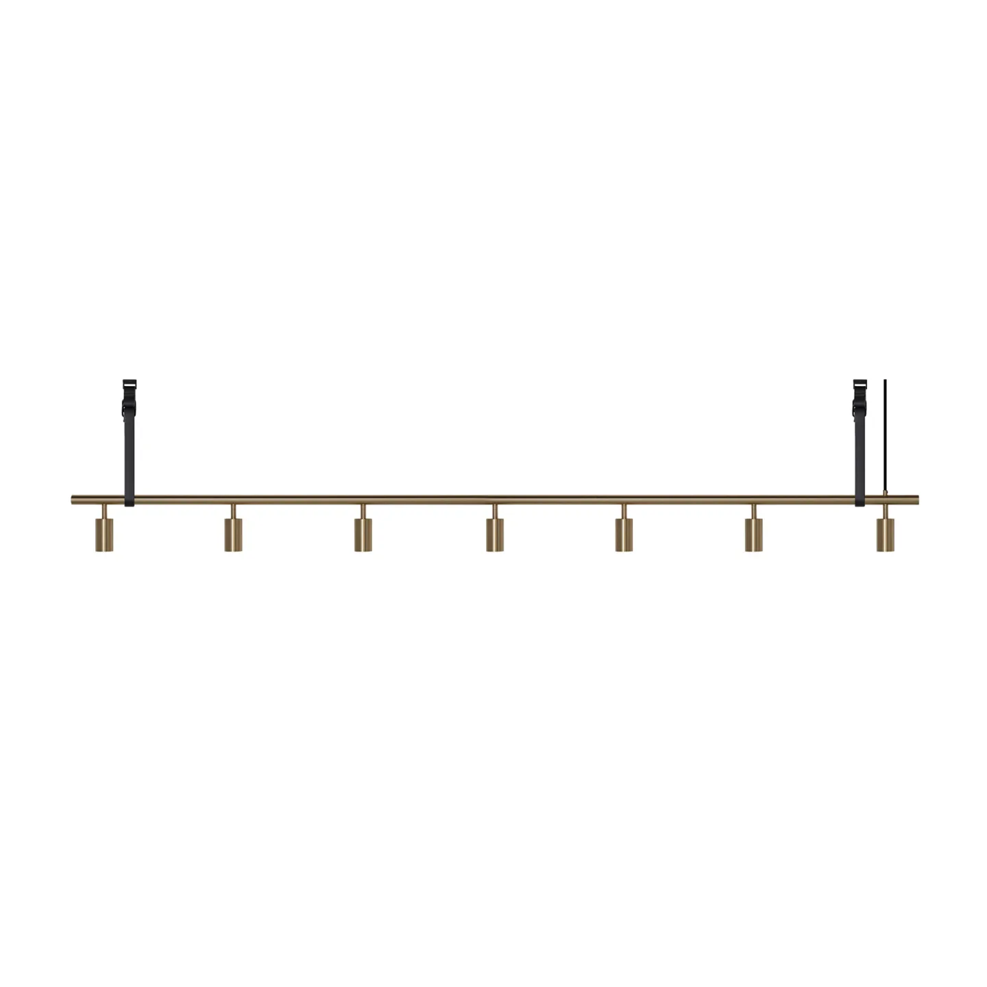 Rubn - Long John 7 Brass / Black Leather - Takkronor - Niclas Hoflin - Guld