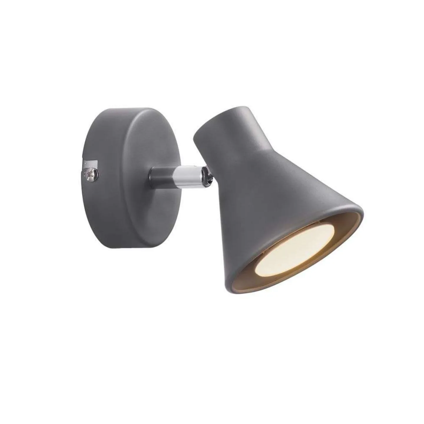 Eik Wandleuchte Grey - Nordlux - Metall