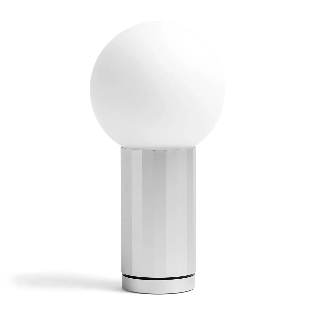 HAY Turn On bordslampa Aluminium