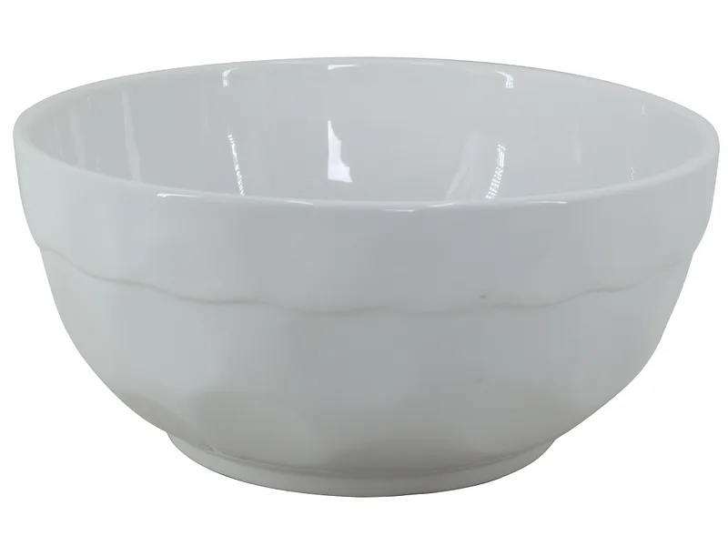 Salatschüssel RAY Ø 25.7 cm Dolomite-Gestein weiss 1 Stück