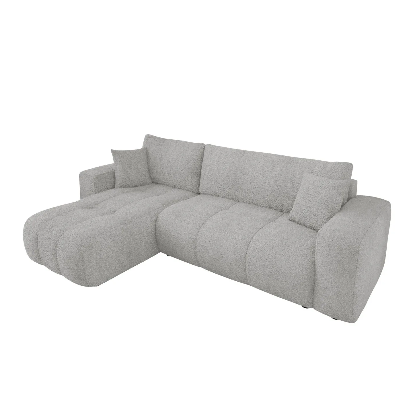 Flo Bäddsoffa med Divan 3-sits - Grå