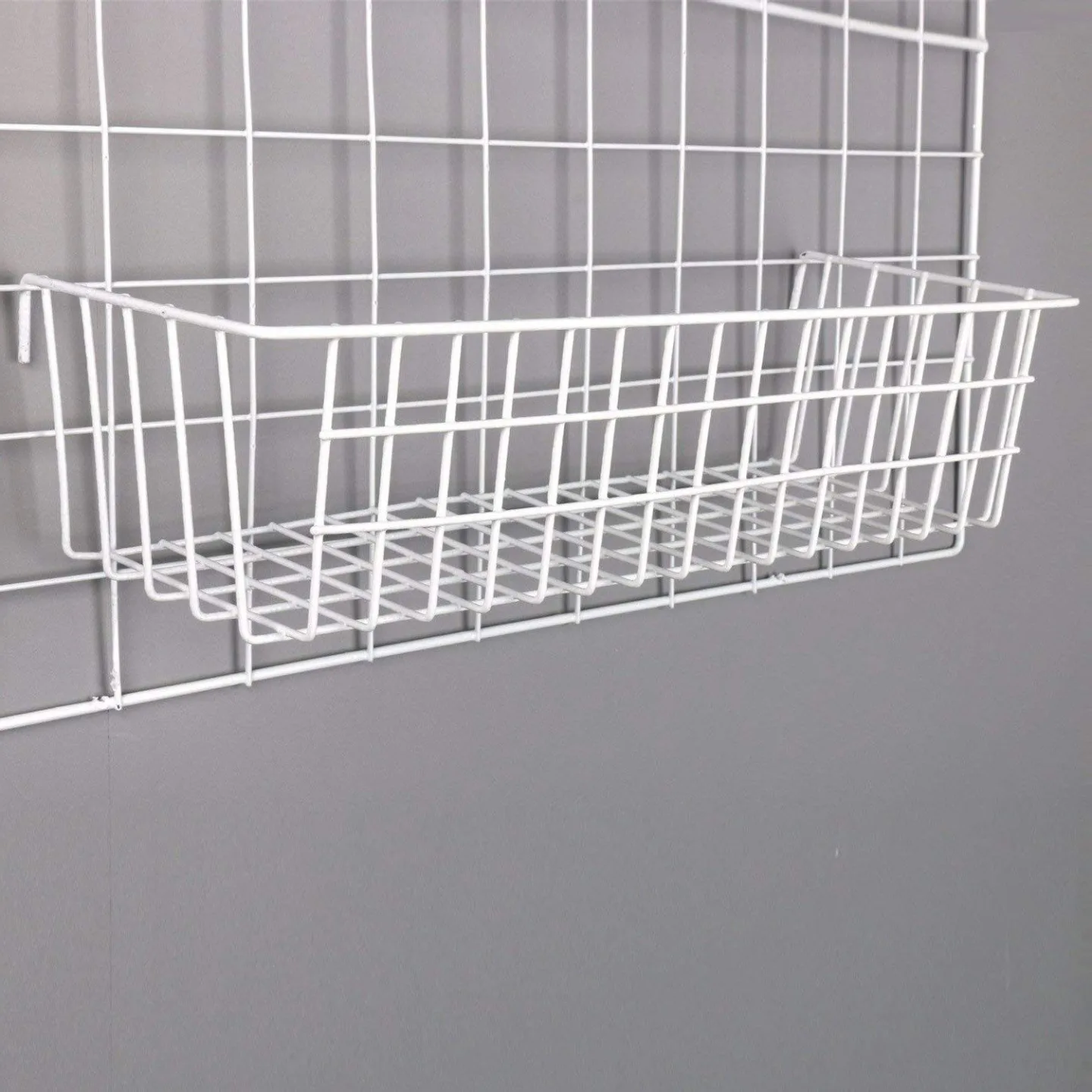 Dekorativ Väggdekor 16x38 cm - Vit