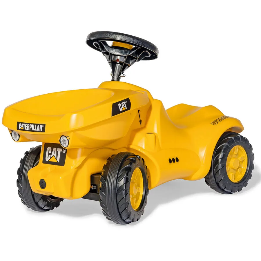 RollyMinitrac Dumper CAT Rolly Toys Gelb Kunststoff