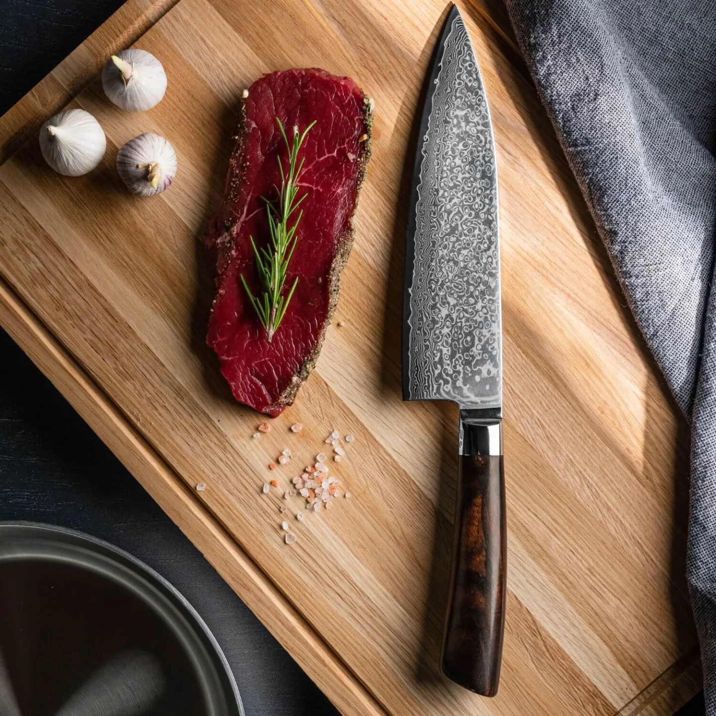 Qookware - Gyuto Kokkekniv - Rose