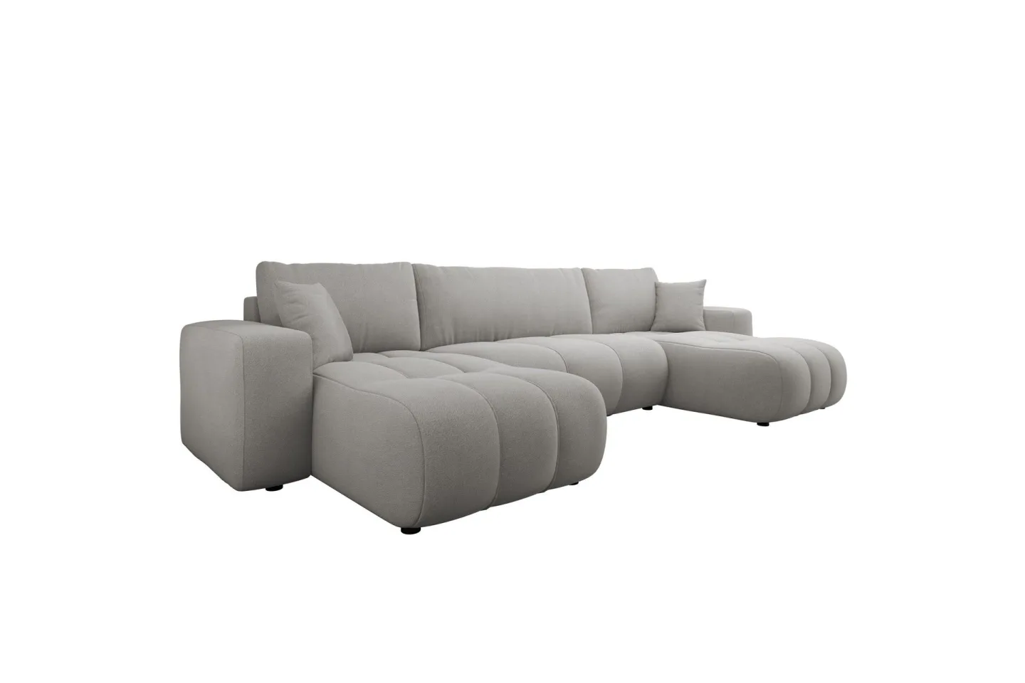 Flo Bäddsoffa Dubbeldivan 4-sits - Grå