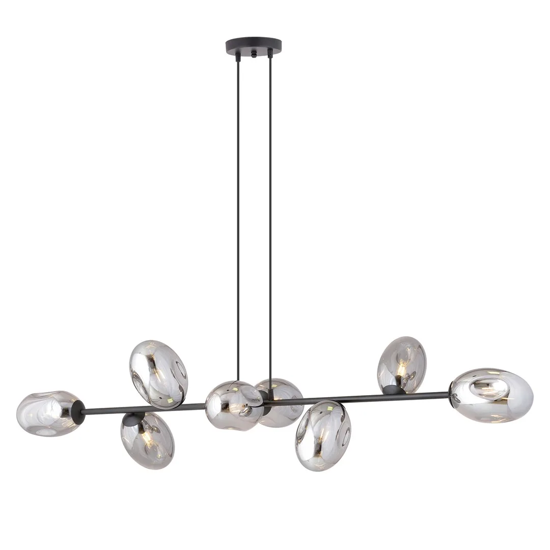 Emibig Lighting - Pandora 140cm - Taklampa - Rökfärgad