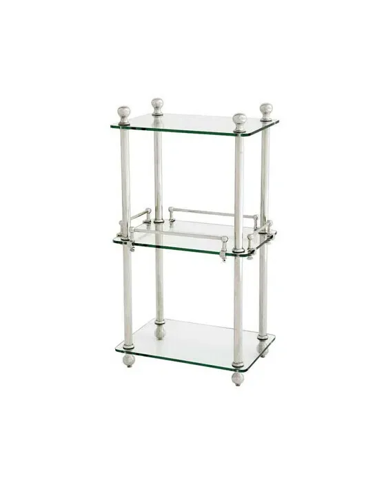 Devon Bathroom Rack Nickel