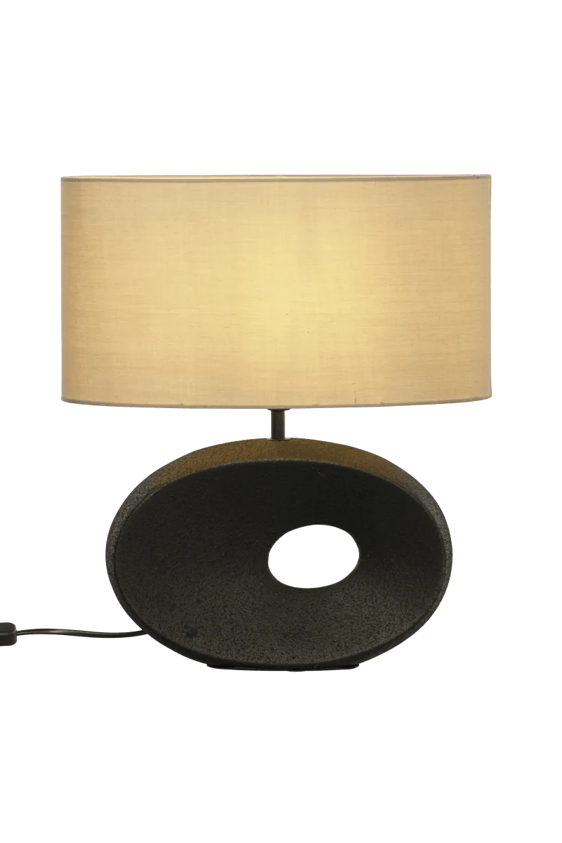 Aneta Lighting - Ellipse 42cm - Bordslampa - Svart