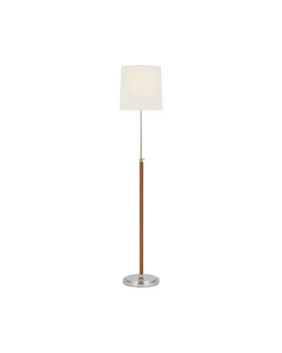 Bryant Wrapped Floor Lamp nickel