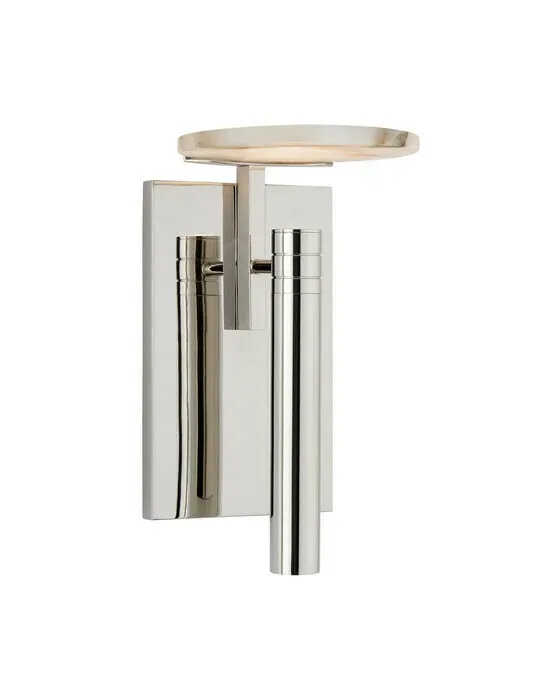 Melange Floating Disc Sconce Nickel