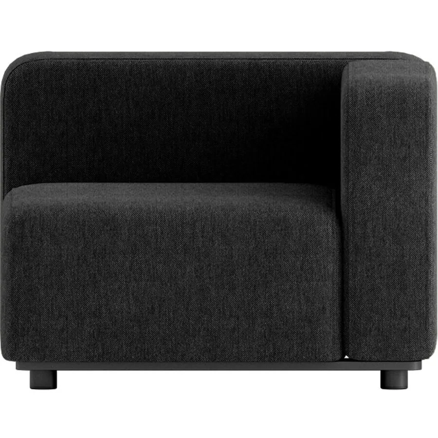 SACKit Loungeelement Cobana Schwarz Aluminium/Olefin Faser 1 B 95 T 95 cm