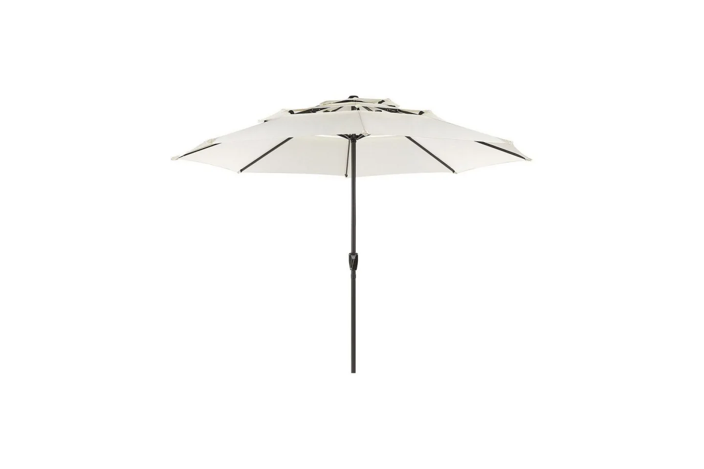 Roblin Parasoll 285x285 cm - Beige/Svart