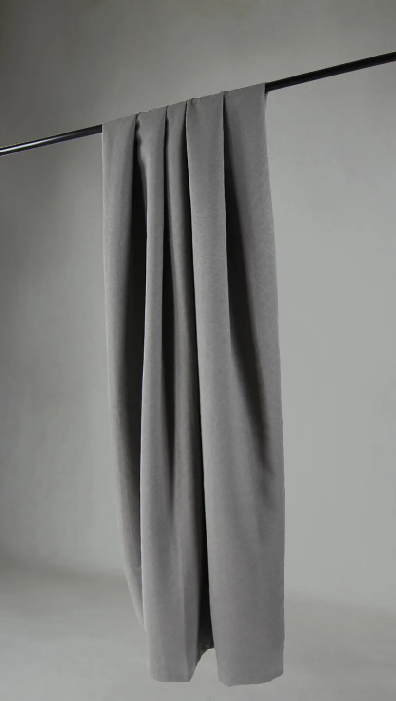Gardiner - Mørkleggingsgardin Isolde (grå) (Størrelse: 130 x 250)