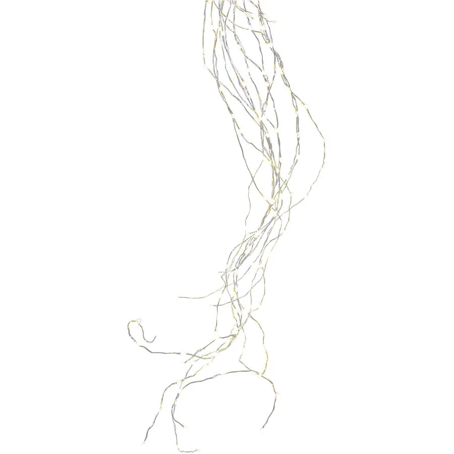 Licherkette Angel Hair 300LED 2m silber - Material: Kupfer - LED - Lichtfarbe: Warmweiss