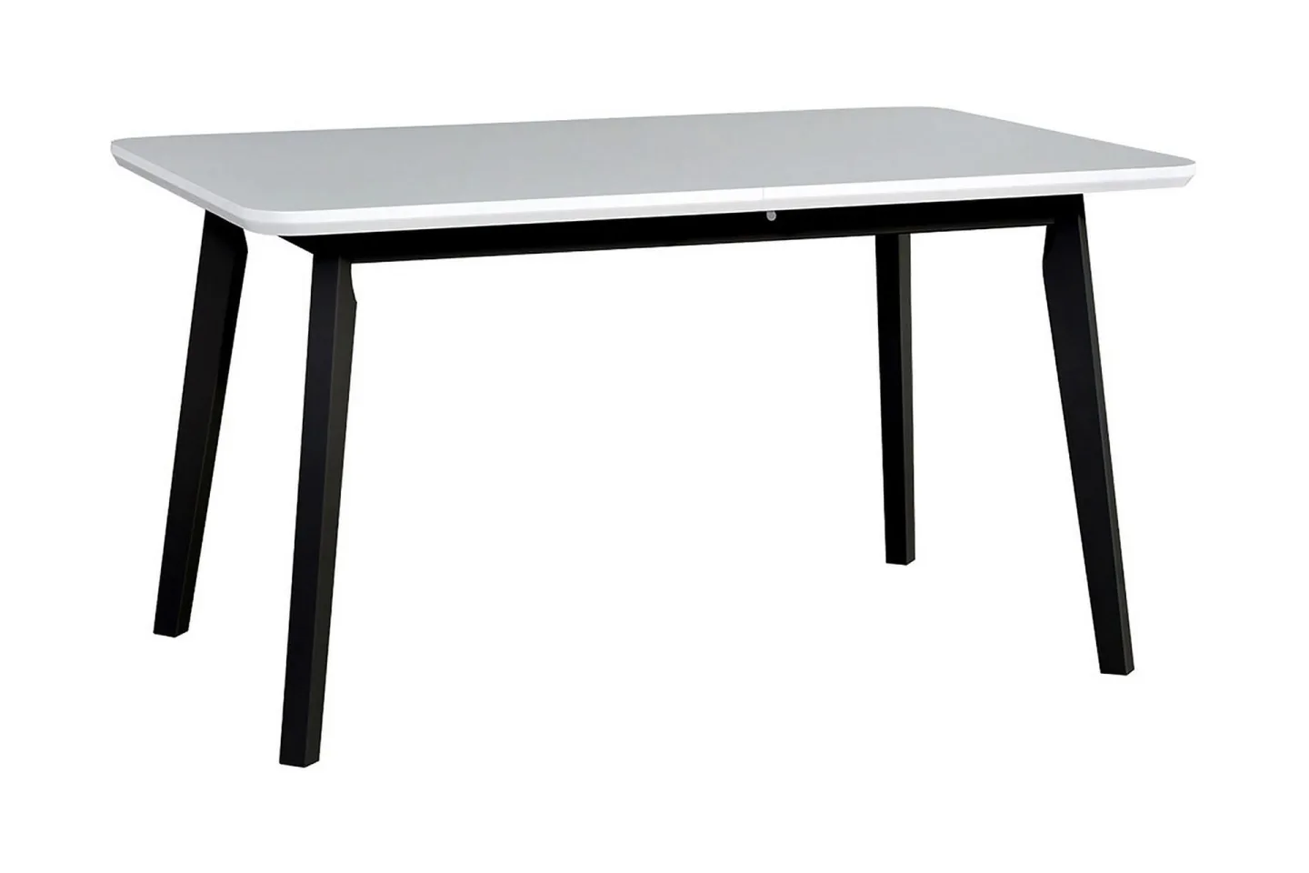 Matbord 140cm - Vit/Svart
