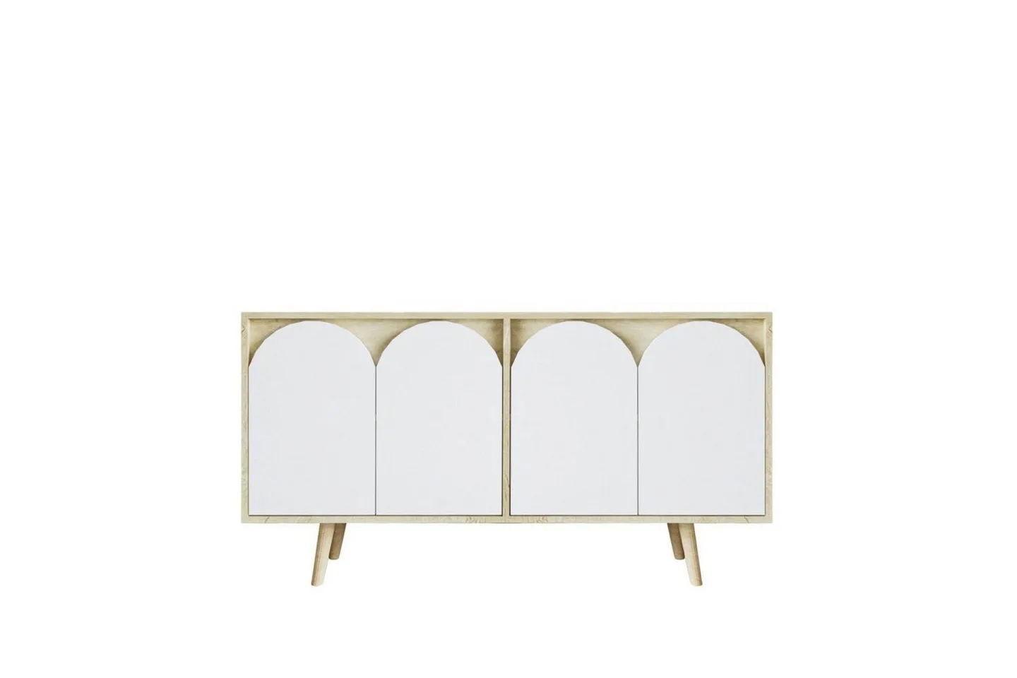 Venezia Konsollbord 150 cm - Brun/Vit