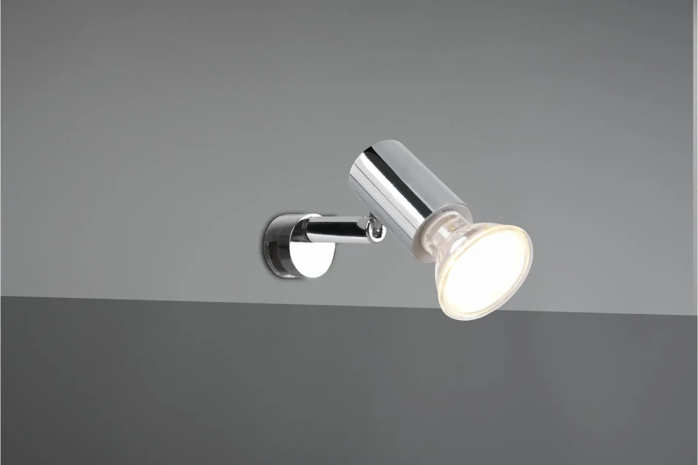 Lorenzo H2O Vägglampa 1L GU10 krom - Krom