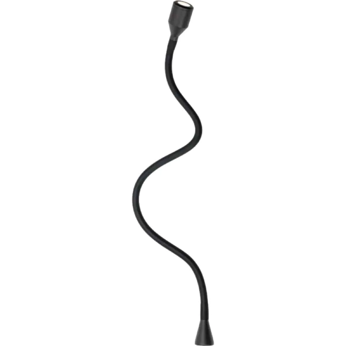 Xible Svanhalsspot 12V 2W 3000K Svart