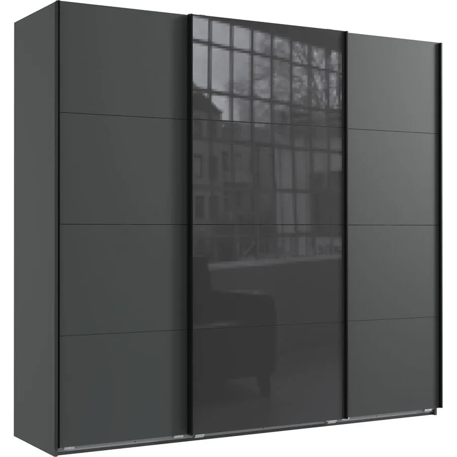 Kleiderschrank Neord graphit Holzwerkstoff B 225 cm