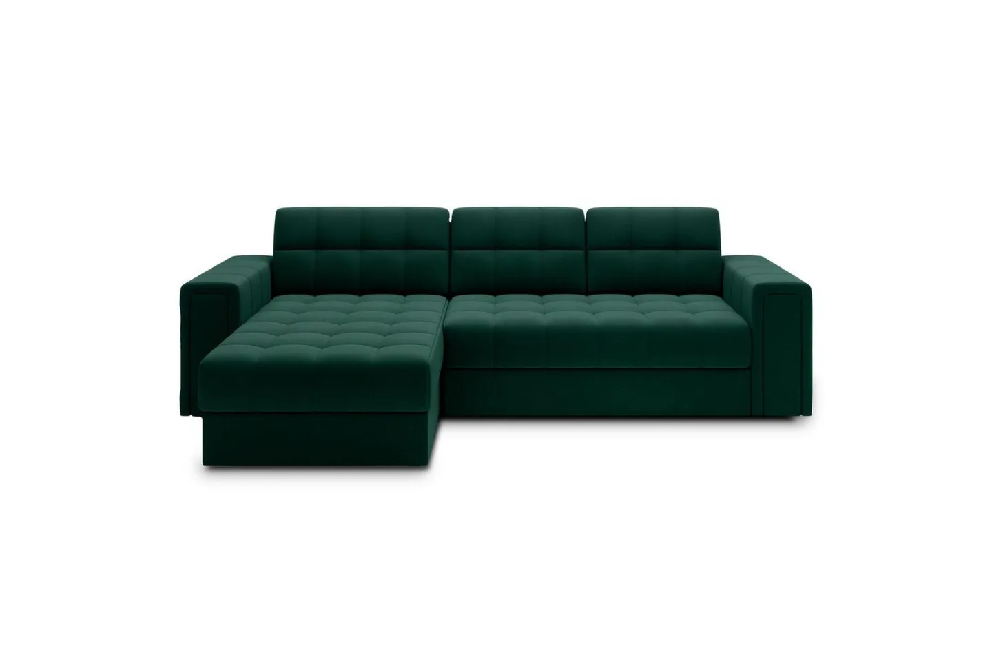 Hörnsoffa Eltap Blenvi 260x150x82 cm - Lukso 35, Grön