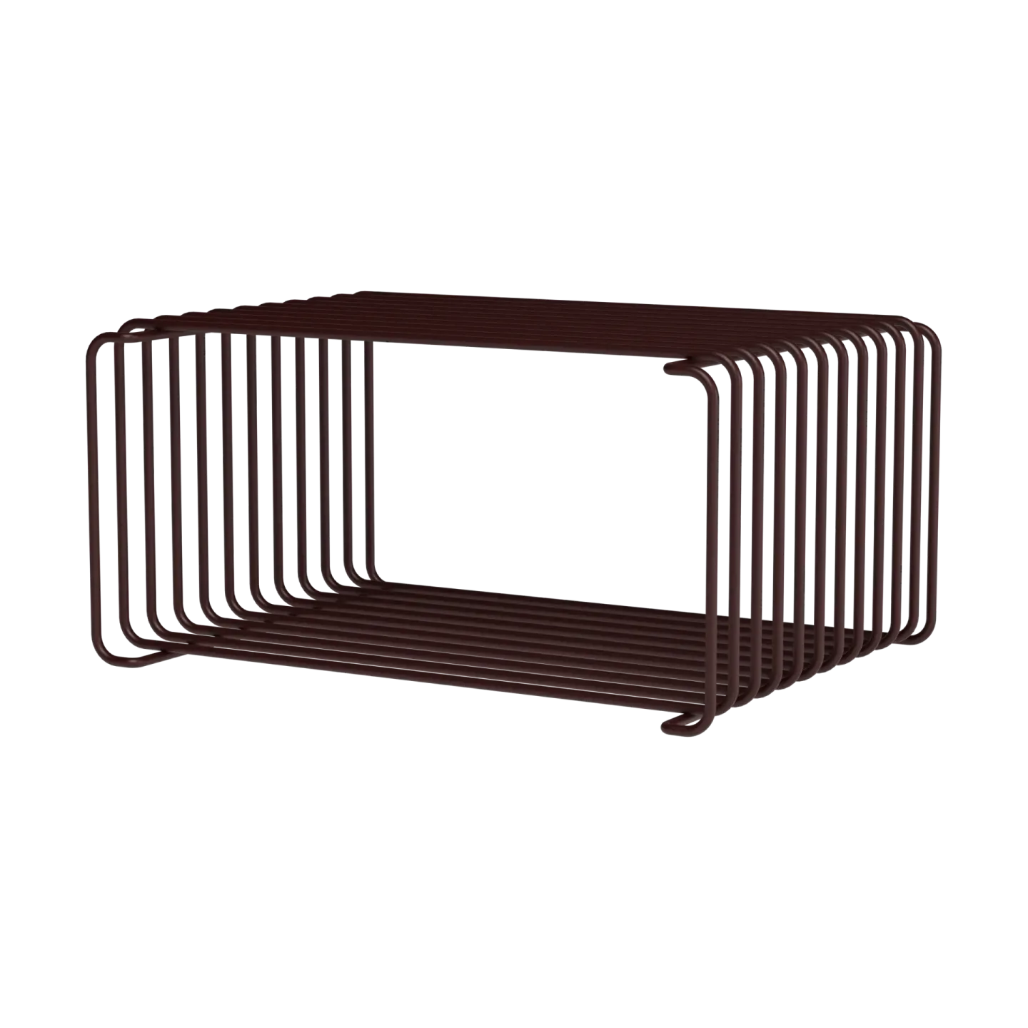 Montana Panton Wire Half Height Regal 34,8x17,2x25,7 cm Black red