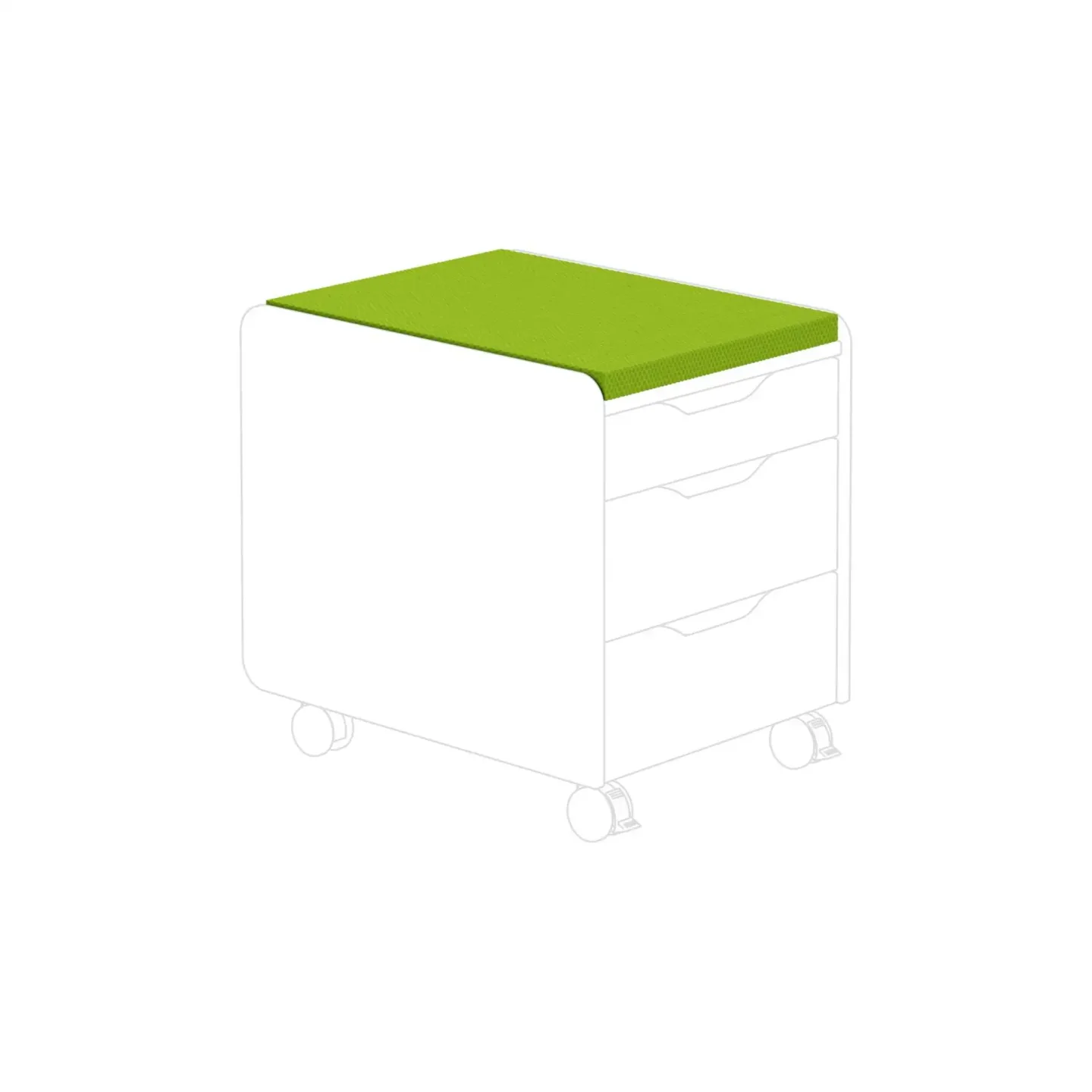 Paidi Sitzpolster Für Paidi Rollcontainer | Schubiger Möbel