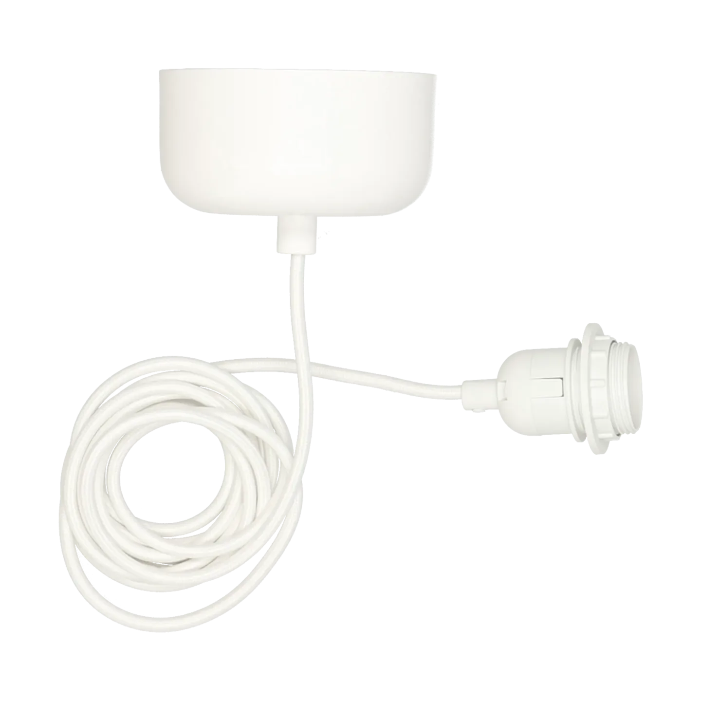 Scandi Living Deckenaufhängung inkl. Kabel 250 cm Weiß