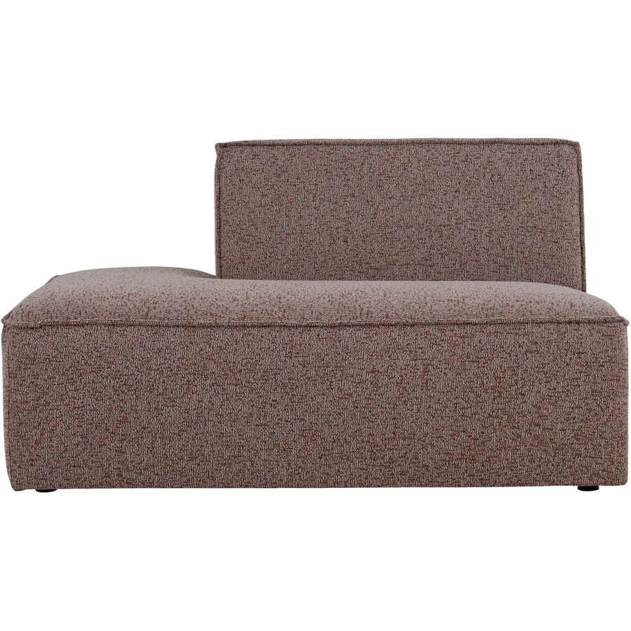 Sofa Melon Ohne Polyester Bordeaux B 134 T 93 cm