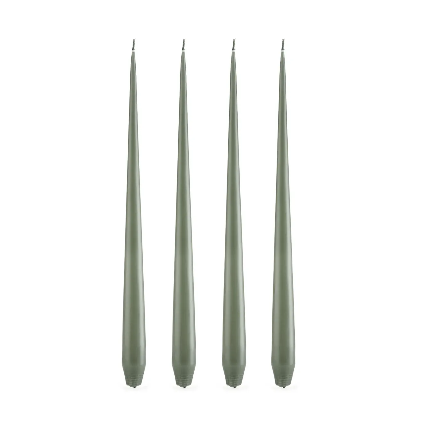 ester & erik ester & erik Kerze 4er Pack matt green soil, 42 cm