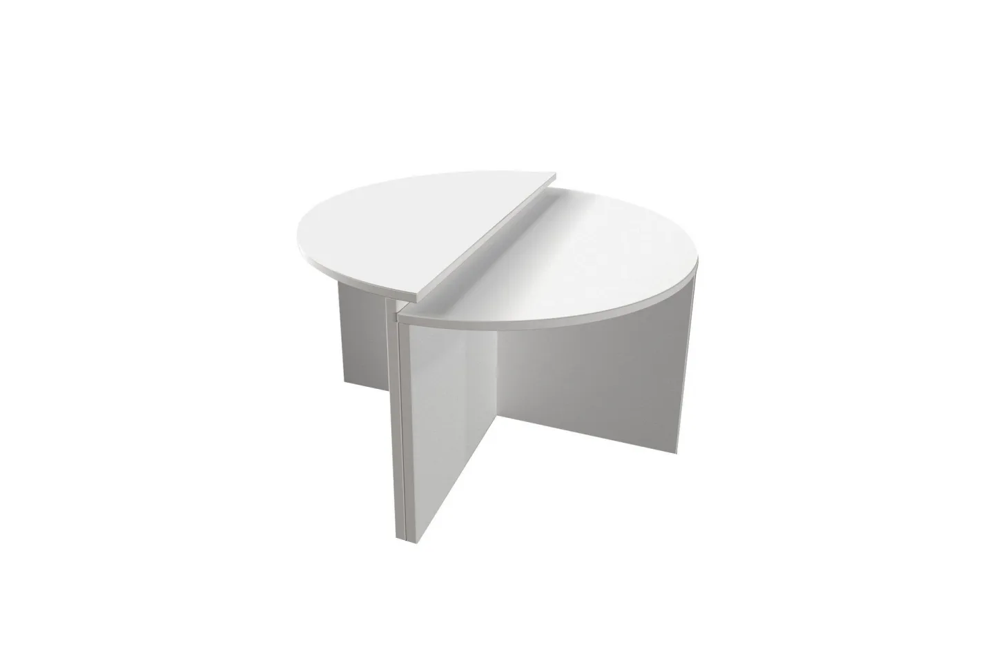 Dolcer Soffbord 70 cm - Vit
